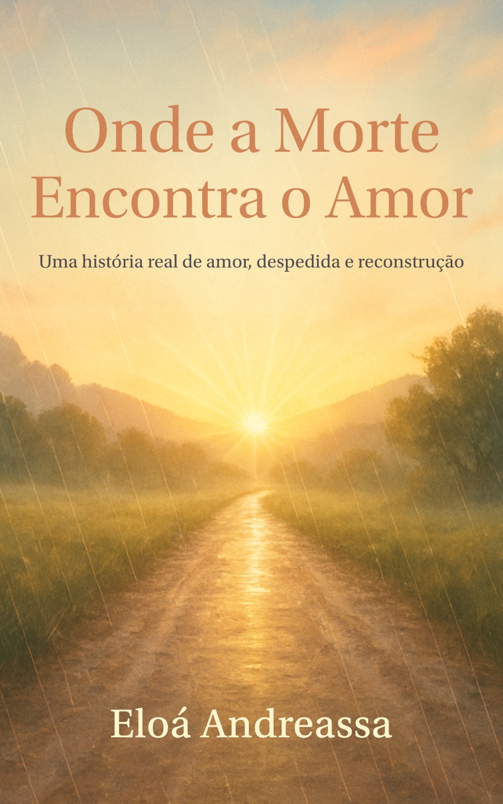 Capa do livro Onde a Morte Encontra o Amor
